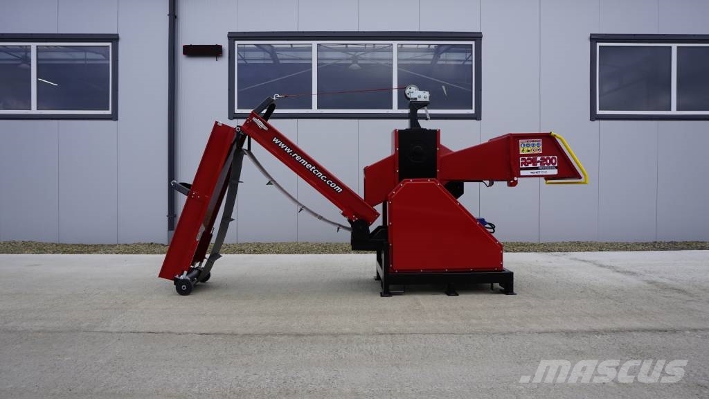 REMET Red Dragon RPE-200 ELECTRIC Koksnes šķeldotāji