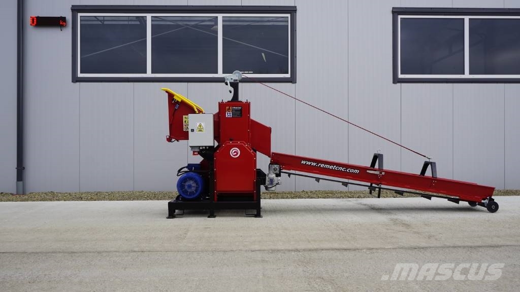 REMET Red Dragon RPE-200 ELECTRIC Koksnes šķeldotāji