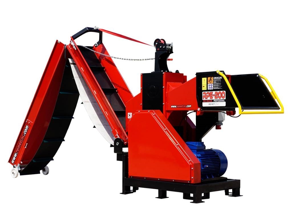 REMET Red Dragon RPE-200 ELECTRIC Koksnes šķeldotāji