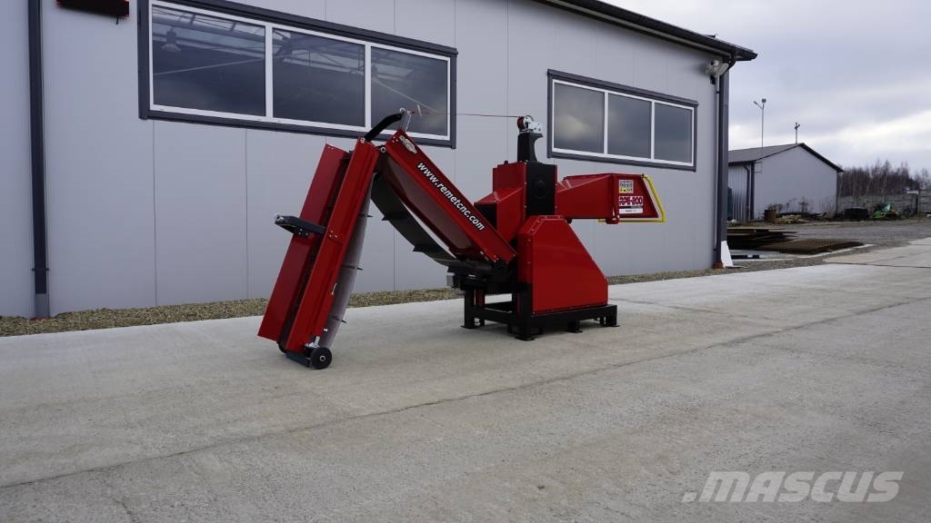 REMET Red Dragon RPE-200 ELECTRIC Koksnes šķeldotāji