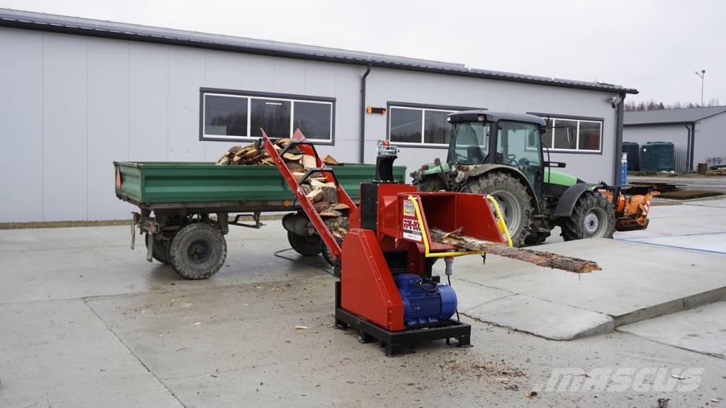 REMET Red Dragon RPE-200 ELECTRIC Koksnes šķeldotāji