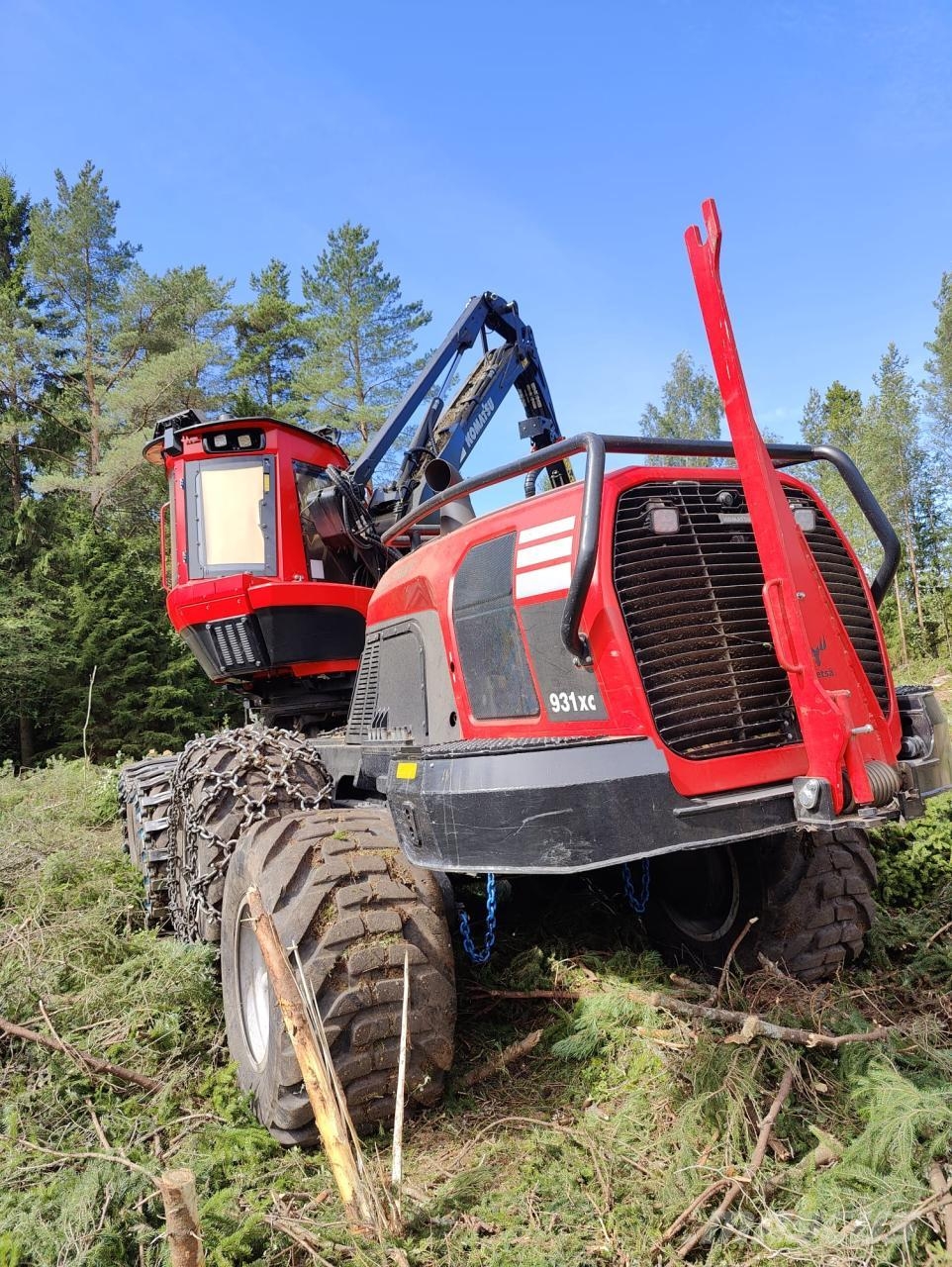 Komatsu 931 XC Yhdistelmäkoneet - korjurit
