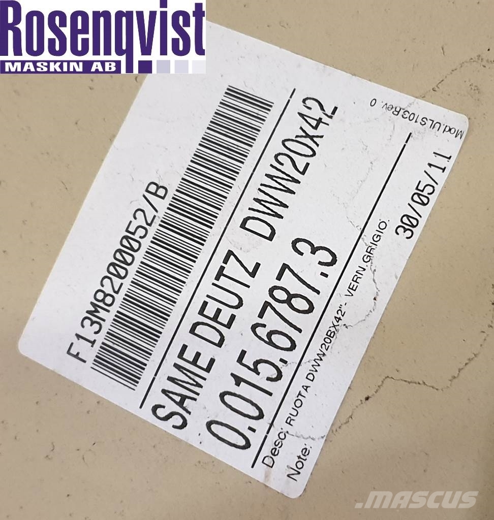 Lamborghini R6 VRT Rim DWW 20BX42". 0.015.6787.3 타이어, 휠 및 림