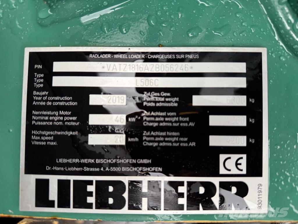 Liebherr L506C Rataslaadurid