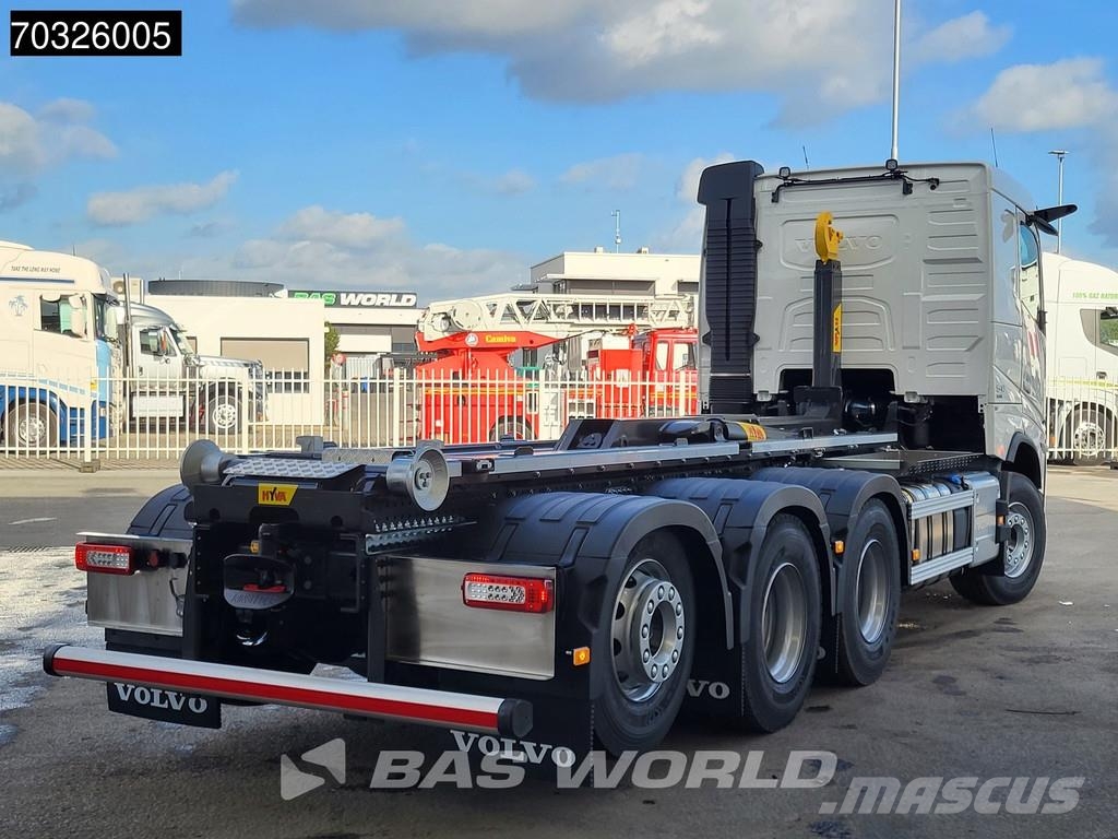 Volvo FH Aero 540 8X4 NEW! HYVA 30-62 S Heavy Durt Conta Treileri ar āķi