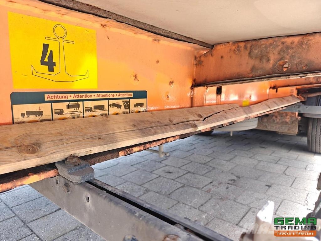 Krone SD 27 13.60 Meters - MEGA - Curtains/Roof - Drum B Poluprikolice sa ciradom