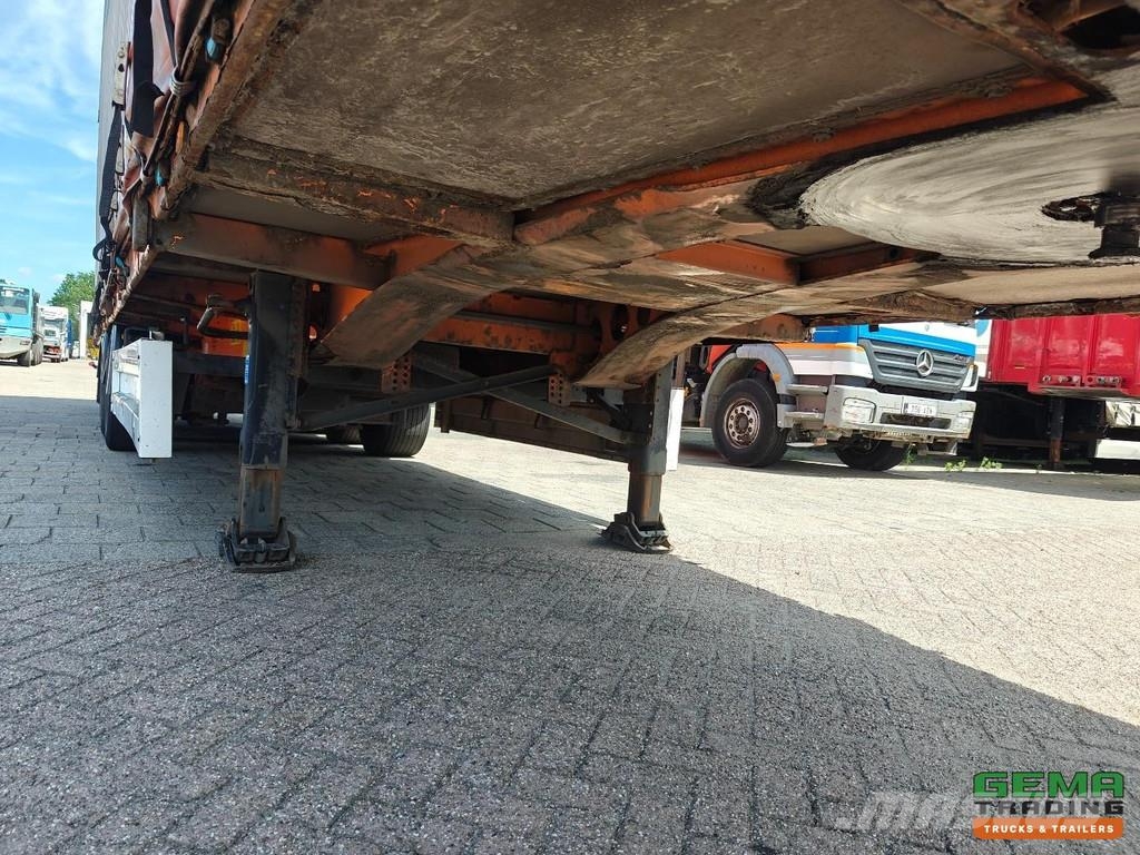 Krone SD 27 13.60 Meters - MEGA - Curtains/Roof - Drum B Poluprikolice sa ciradom