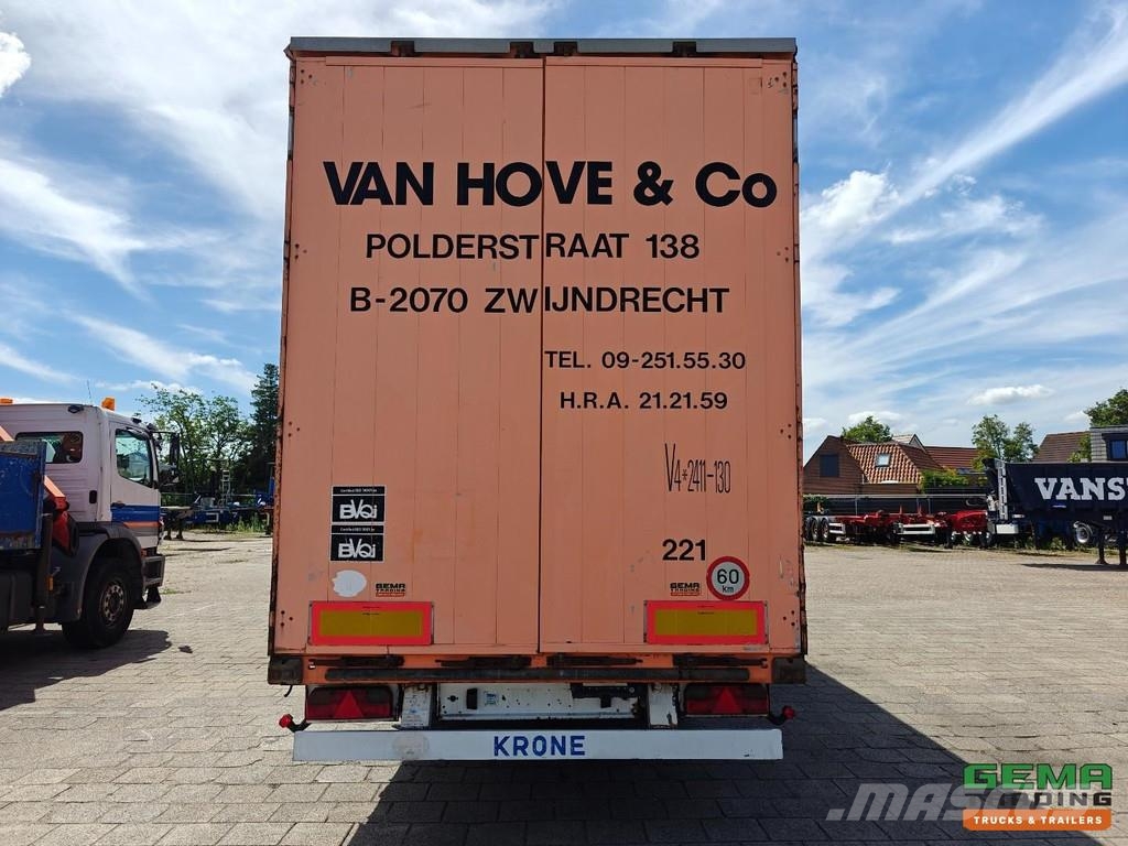 Krone SD 27 13.60 Meters - MEGA - Curtains/Roof - Drum B Poluprikolice sa ciradom
