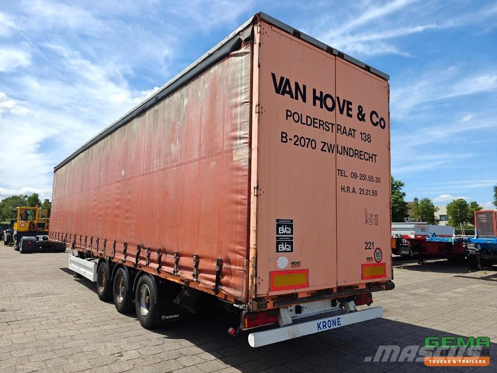 Krone SD 27 13.60 Meters - MEGA - Curtains/Roof - Drum B Poluprikolice sa ciradom