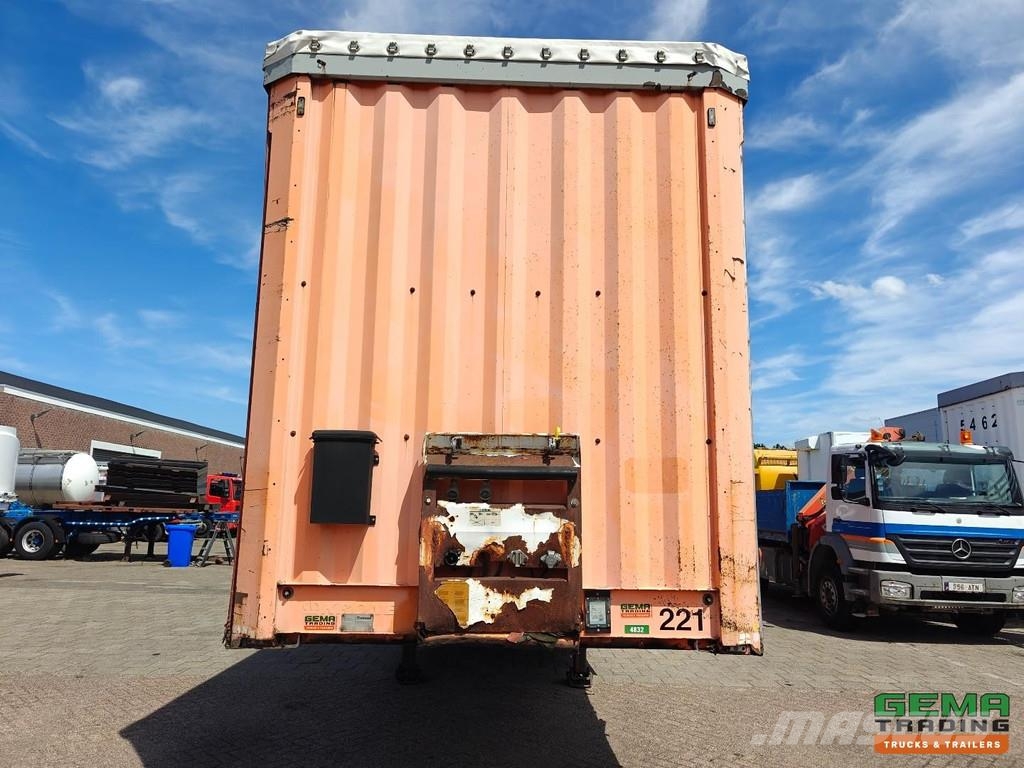 Krone SD 27 13.60 Meters - MEGA - Curtains/Roof - Drum B Poluprikolice sa ciradom