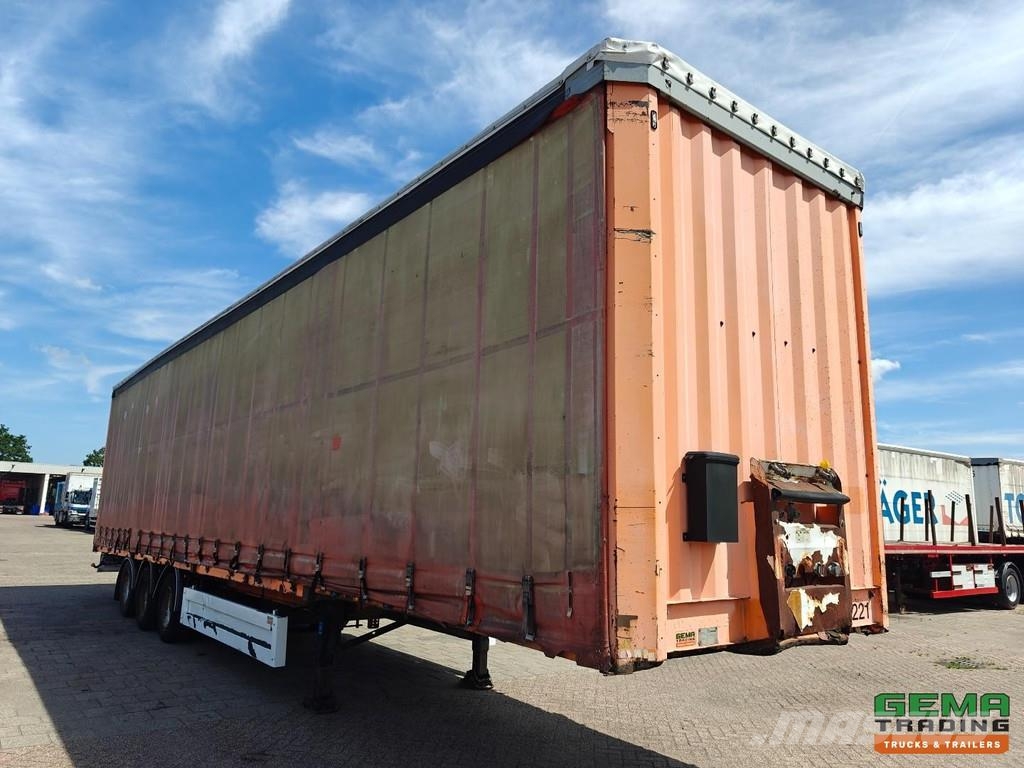 Krone SD 27 13.60 Meters - MEGA - Curtains/Roof - Drum B Poluprikolice sa ciradom