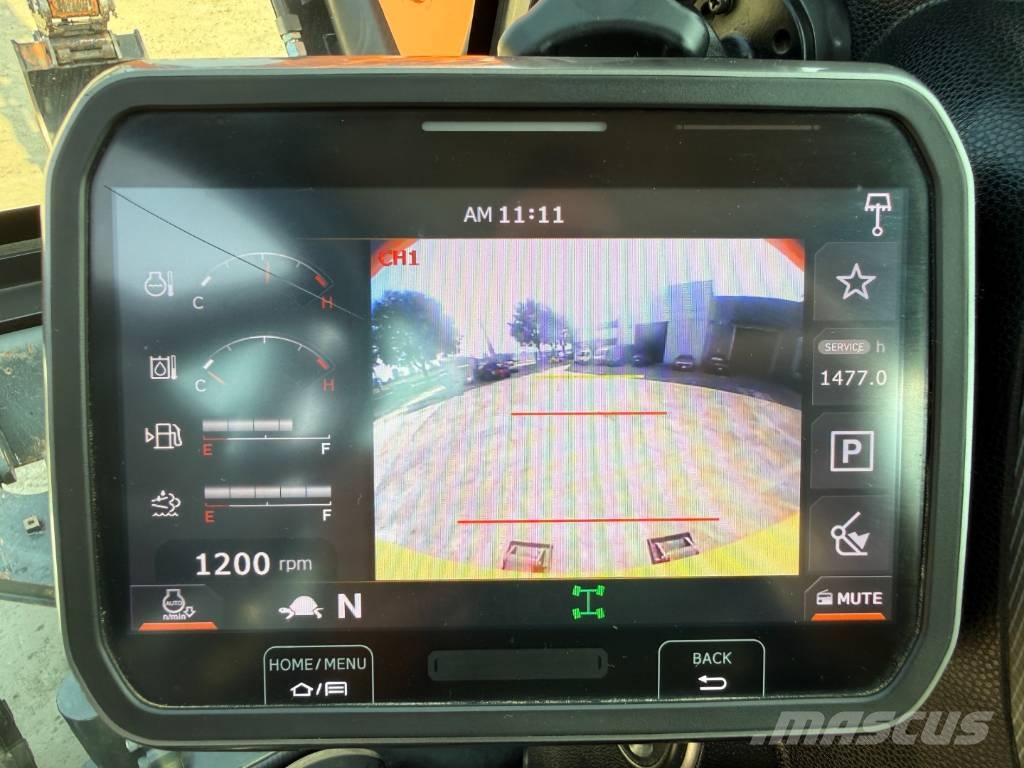Develon DX 100 W-7 Lastik tekerli ekskavatörler