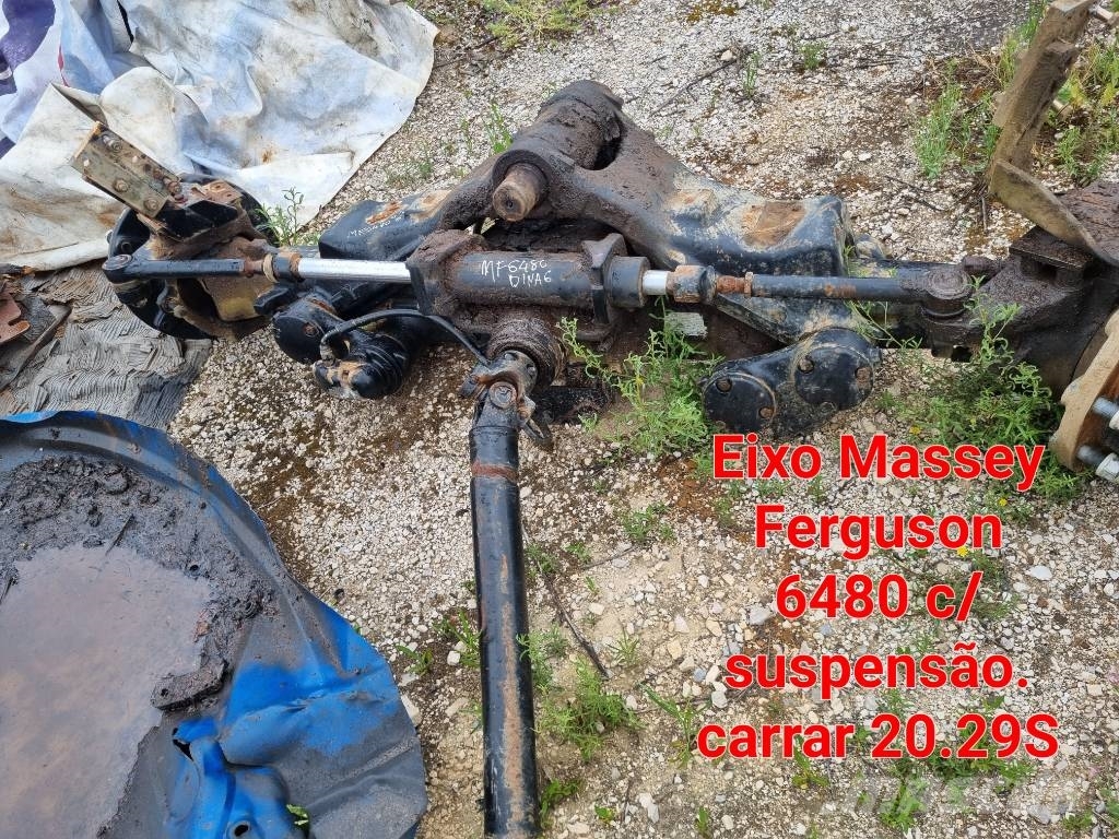 Massey Ferguson 6480 Dyna 6 Eixo carraro 20.29S Σασί - πλαίσιο