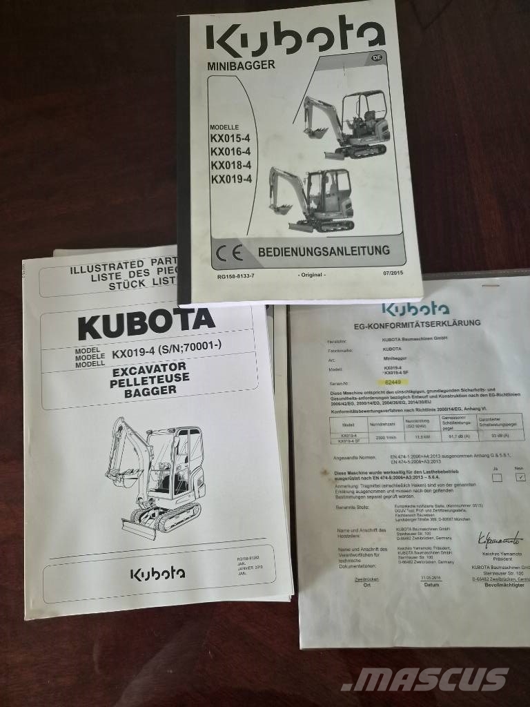 Kubota KX 019-4 + Powertilt Mini kotrók < 7t