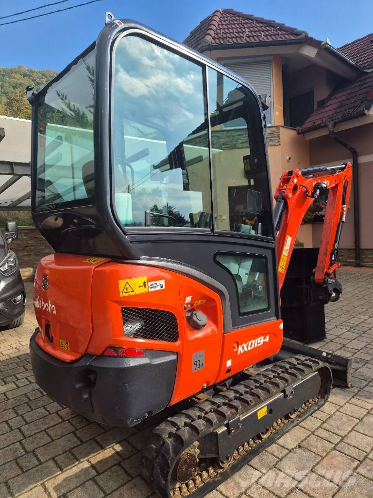 Kubota KX 019-4 + Powertilt Mini kotrók < 7t
