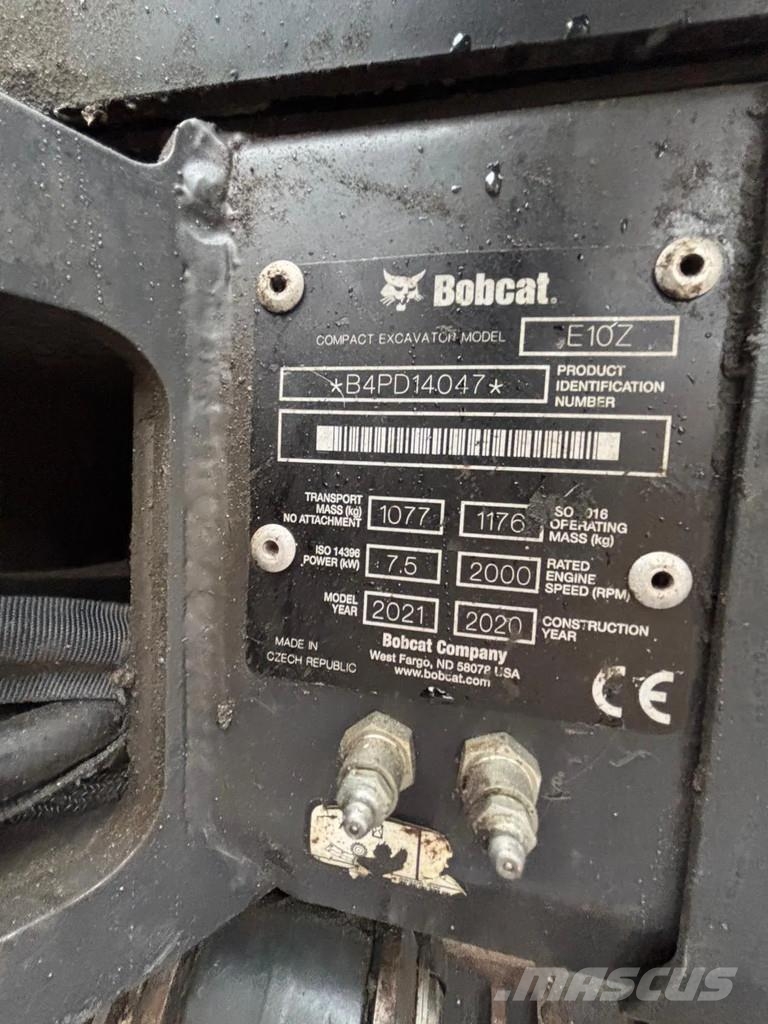Bobcat E10Z Mini excavators < 7t (Mini diggers)