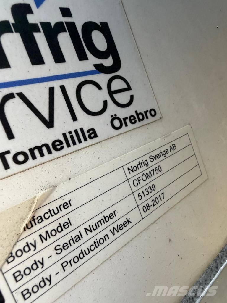 Norrfrig Coolbox FRC Scania Frigofrik kamyonlar