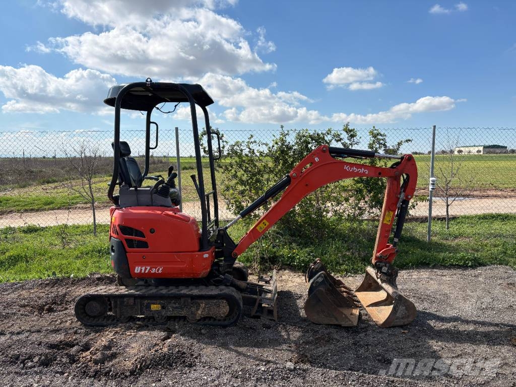 Kubota U 17-3 Minigraafmachines < 7t