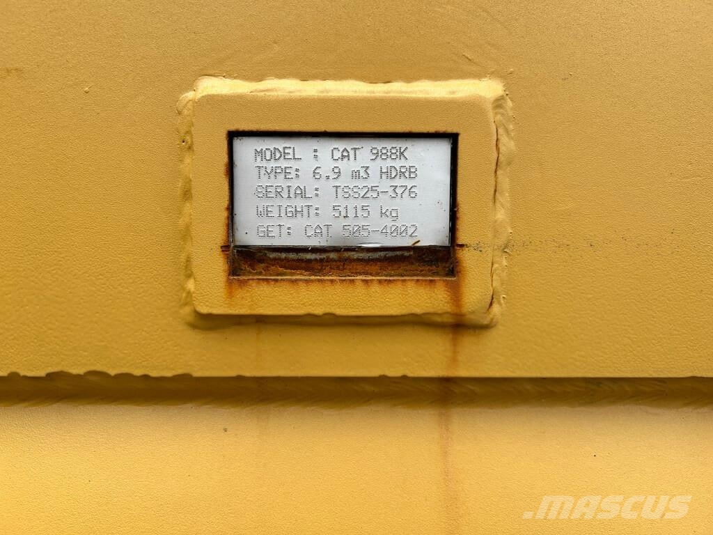 CAT 988K CPT Rebuild Wielladers