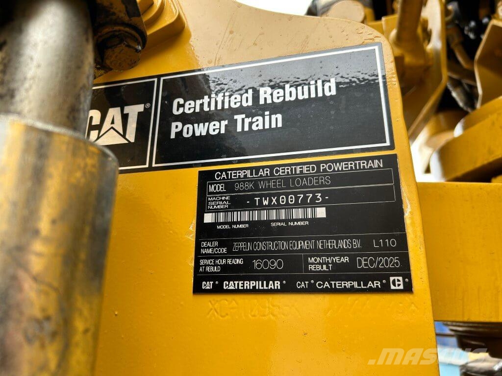 CAT 988K CPT Rebuild Wielladers