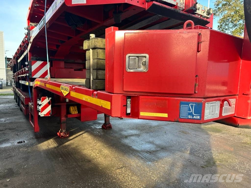 Broshuis 4AOU-23-40 SL AIR 12t axles Diepladers