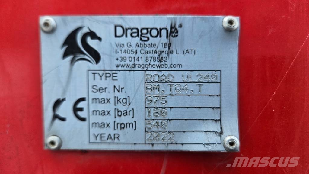 Dragone VL Road 240 Græsklippere og skårlæggere