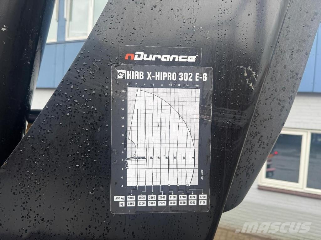Volvo FH 540 8X4 EURO 6 + HIAB X-HIPRO 302 E-6 REMOTE + Żurawie szosowo-terenowe