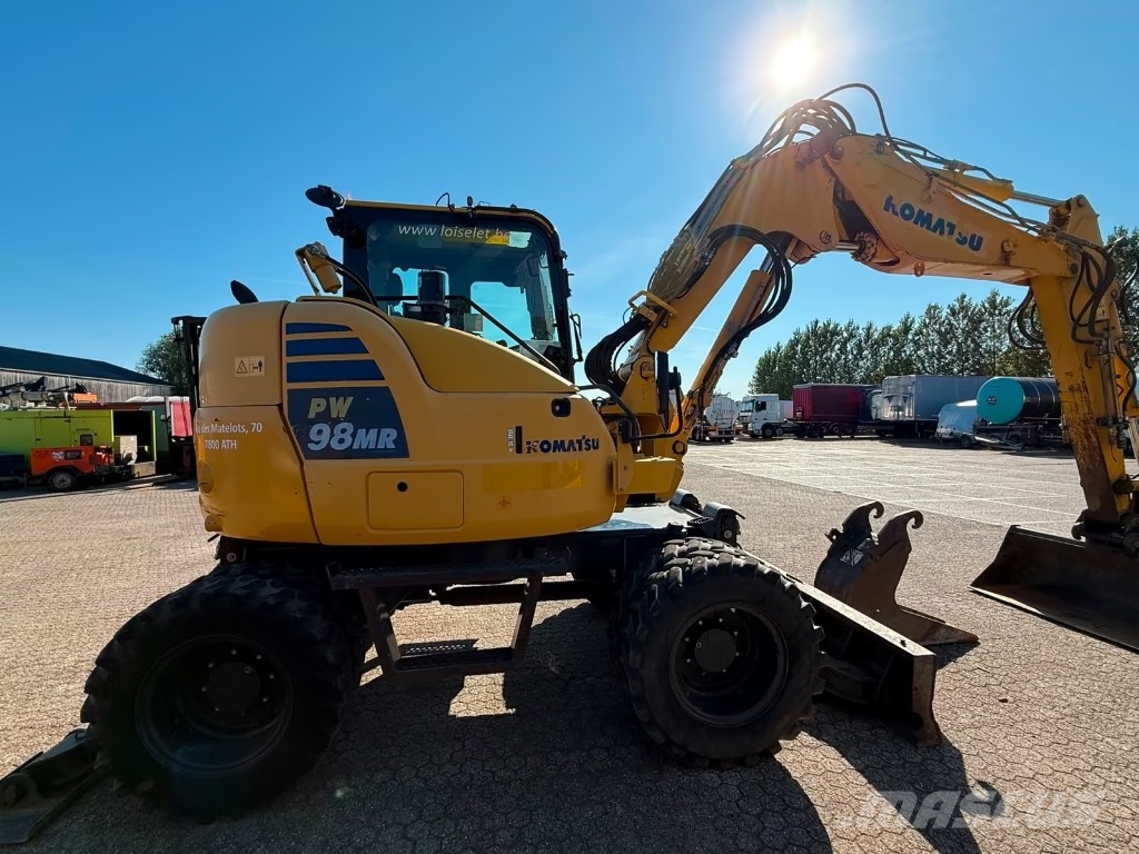 Komatsu PW 98 MR-10 Εκσκαφείς με τροχούς - λάστιχα
