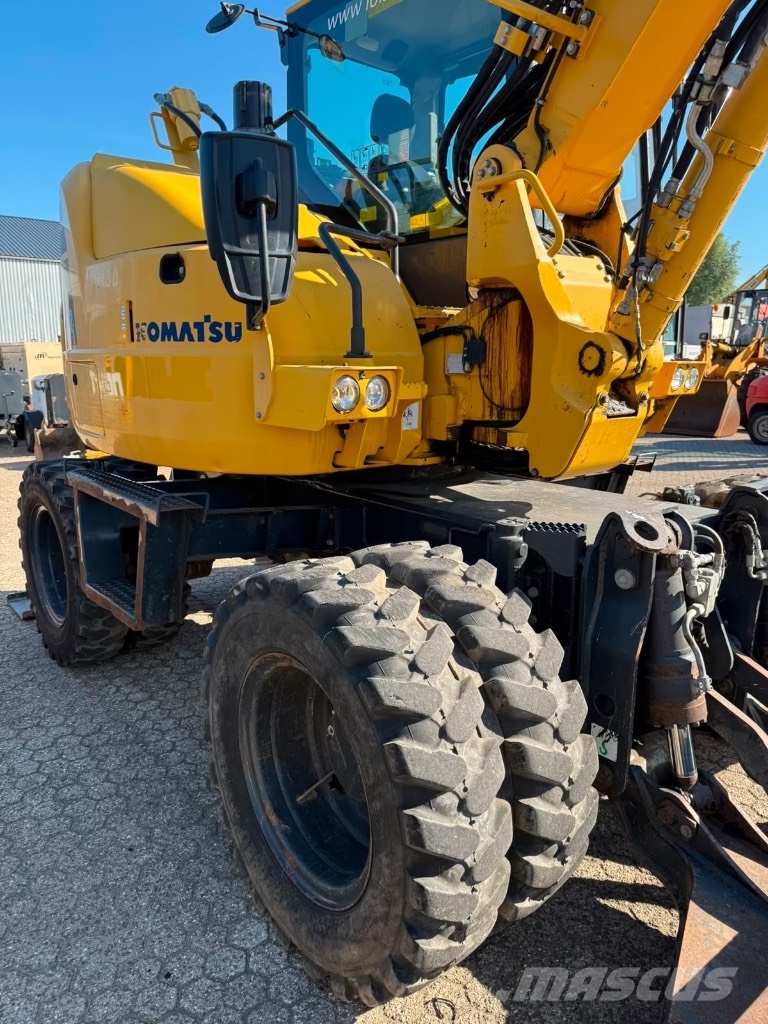 Komatsu PW 98 MR-10 Εκσκαφείς με τροχούς - λάστιχα
