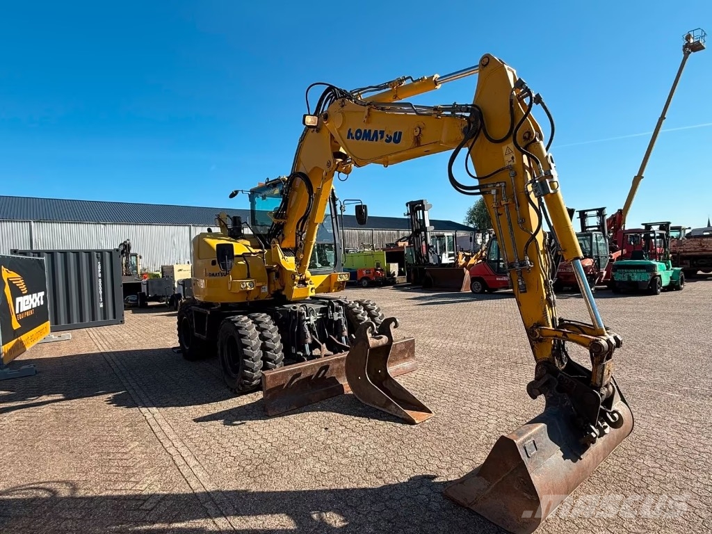 Komatsu PW 98 MR-10 Εκσκαφείς με τροχούς - λάστιχα