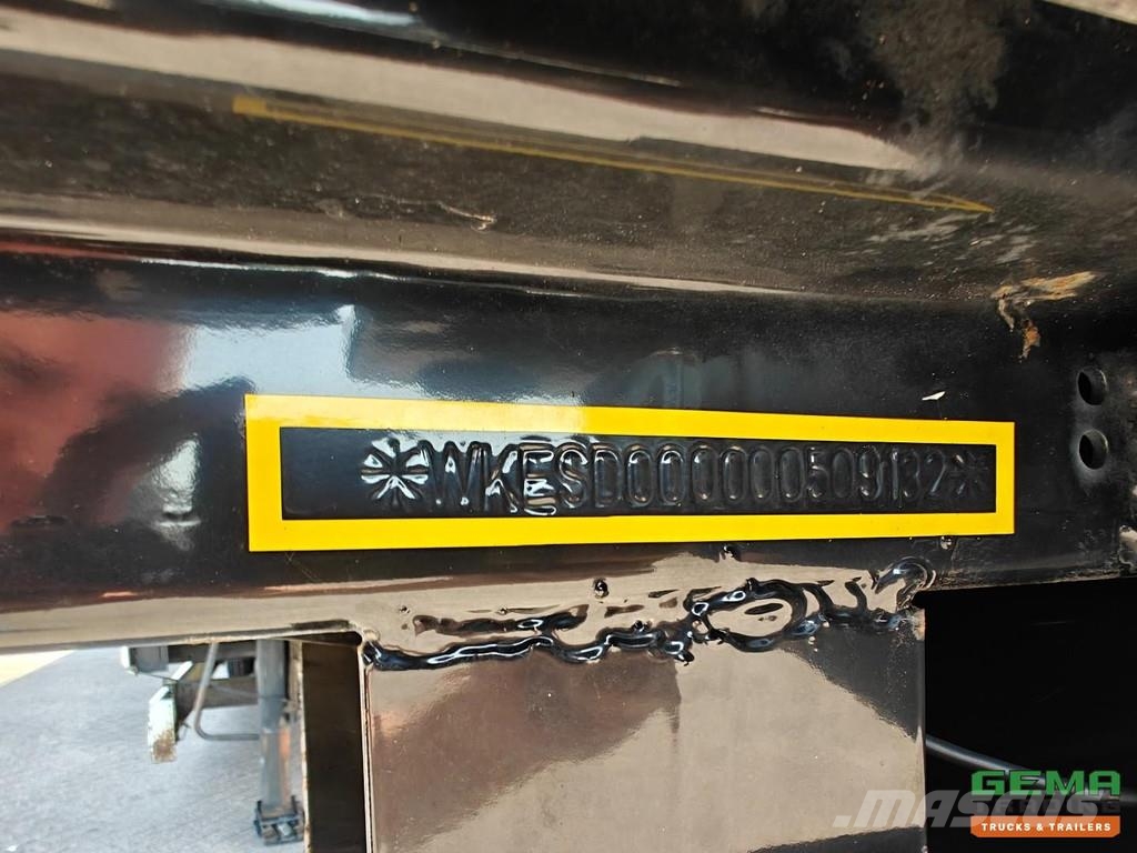 Krone SD Sliding curtains 13.6 - Semi-low loader - Pop-u Semirremolques con caja de lona