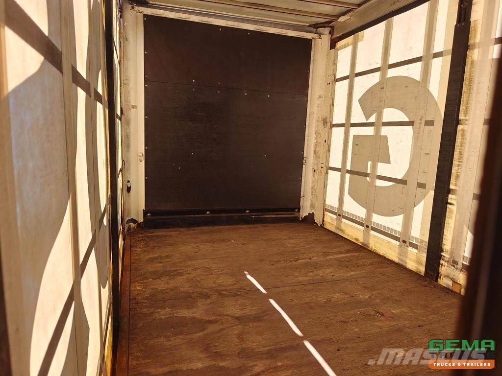 Krone SD Sliding curtains 13.6 - Semi-low loader - Pop-u Semirremolques con caja de lona