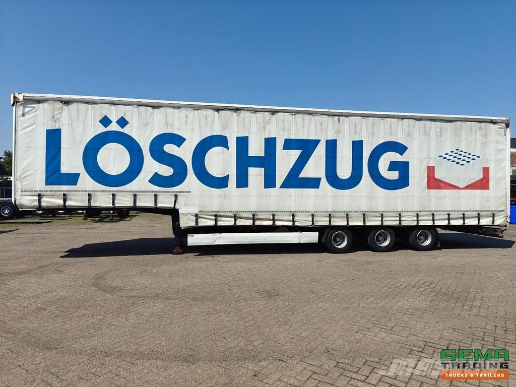 Krone SD Sliding curtains 13.6 - Semi-low loader - Pop-u Semirremolques con caja de lona