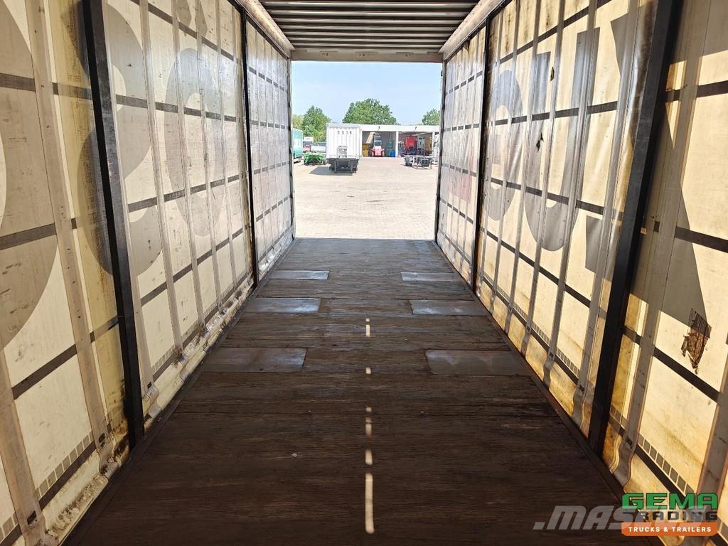 Krone SD Sliding curtains 13.6 - Semi-low loader - Pop-u Semirremolques con caja de lona