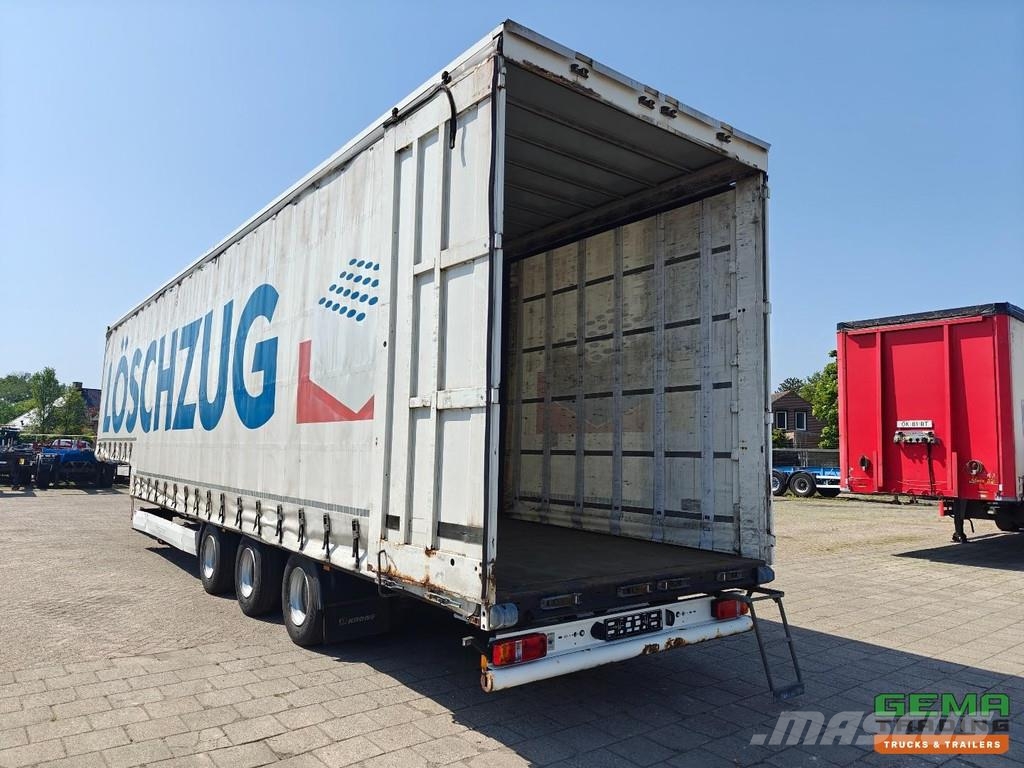Krone SD Sliding curtains 13.6 - Semi-low loader - Pop-u Semirremolques con caja de lona