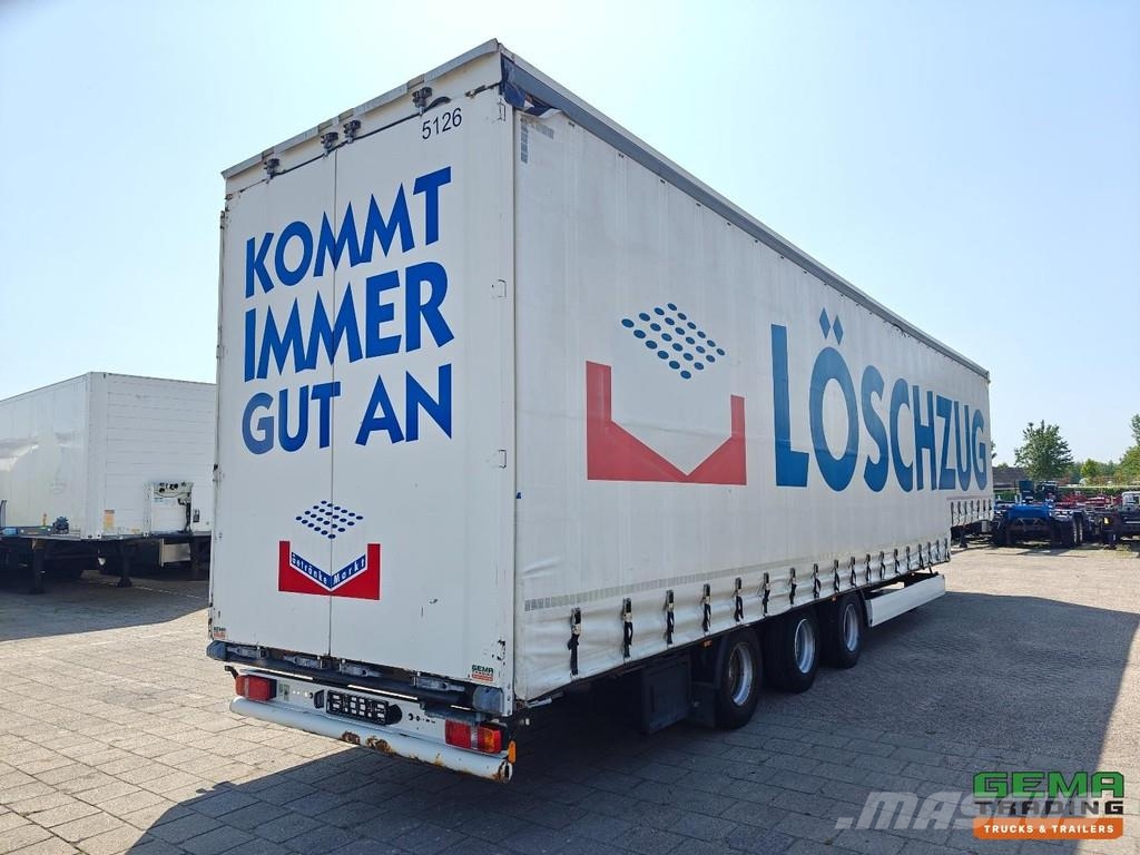 Krone SD Sliding curtains 13.6 - Semi-low loader - Pop-u Semirremolques con caja de lona
