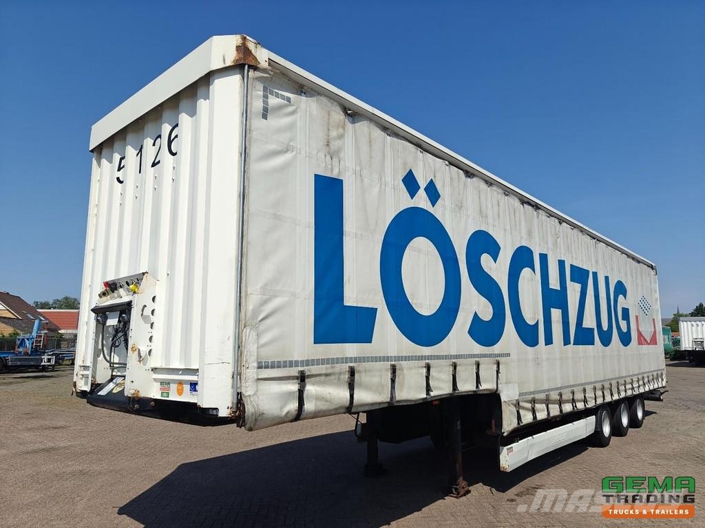 Krone SD Sliding curtains 13.6 - Semi-low loader - Pop-u Semirremolques con caja de lona