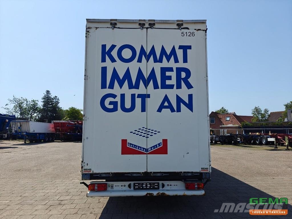 Krone SD Sliding curtains 13.6 - Semi-low loader - Pop-u Semirremolques con caja de lona