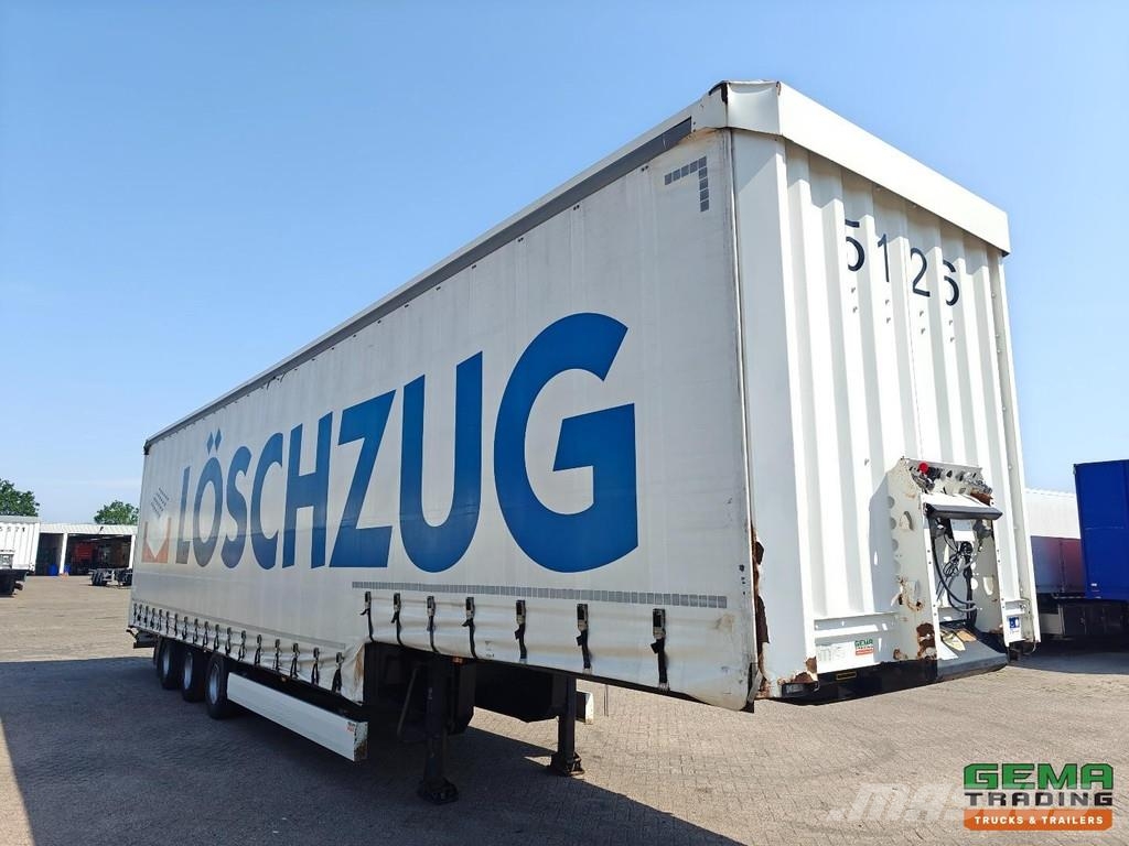 Krone SD Sliding curtains 13.6 - Semi-low loader - Pop-u Semirremolques con caja de lona