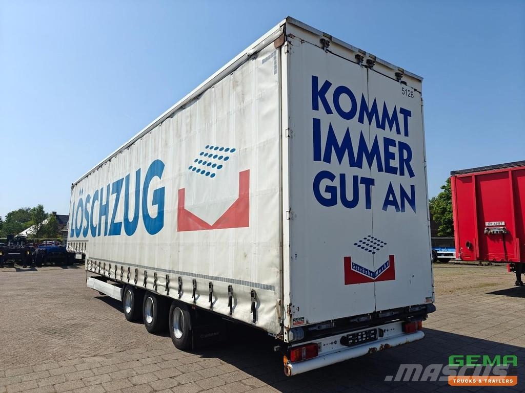 Krone SD Sliding curtains 13.6 - Semi-low loader - Pop-u Semirremolques con caja de lona