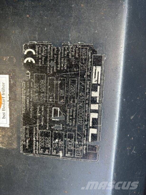 Still R08-20 Camion plateau