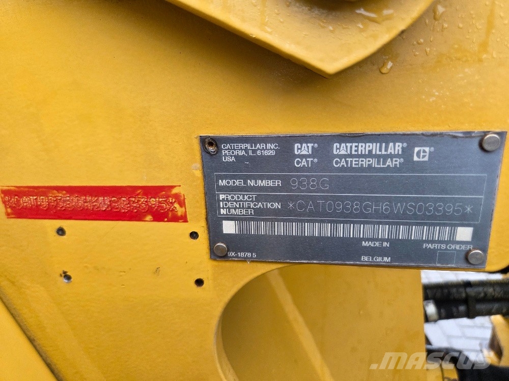 CAT 938G Cargadoras sobre ruedas