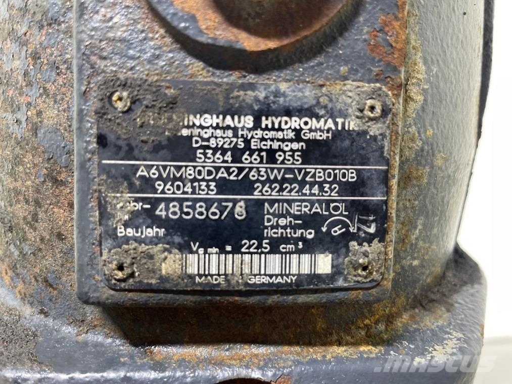 Brueninghaus Hydromatik A6VM80DA2/63W - Drive motor/Fahrmotor/Rijmotor Hidráulicos