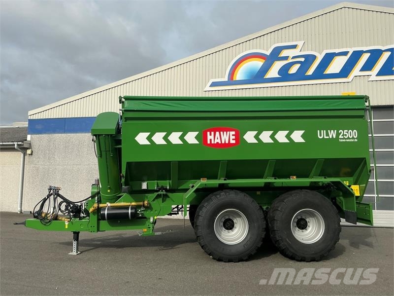 Hawe Ulw 2500 22 t sneglevogn Diger tarim makinalari