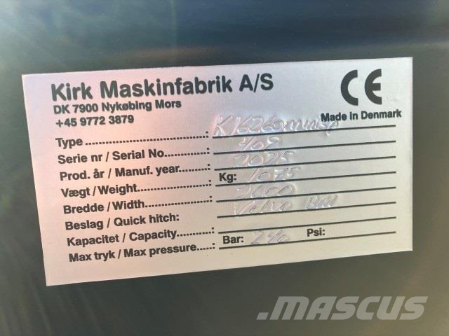Kirk Højtipskovl 260 cm Kausi