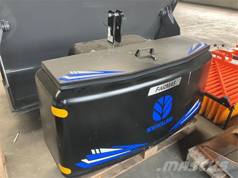 MO Implements Frontvægt 1750 kg sort Предни тежести