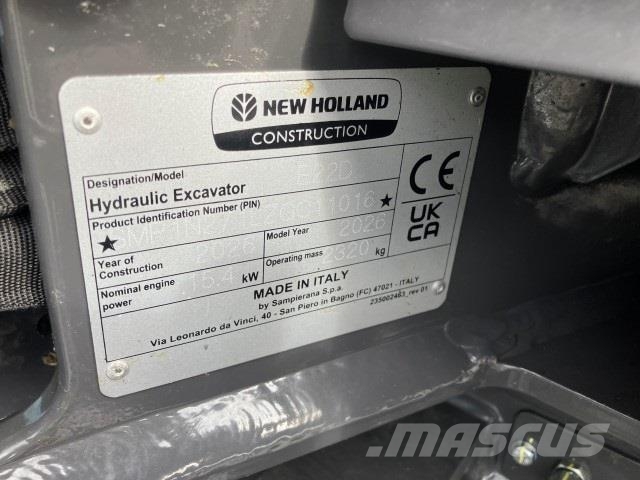 New Holland E22D minigraver 소형 굴삭기 7톤 미만