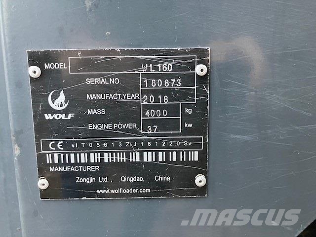 Wolf WL160 LÆSSEMASKINE Φορτωτές με λάστιχα (Τροχοφόροι)