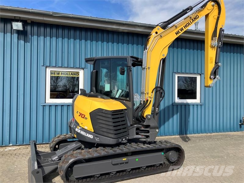 New Holland E70D minigraver Mini ekskavatoriai < 7 t