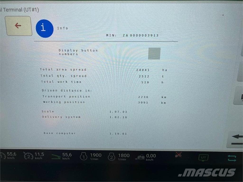 Amazone ZA-TS 4200 Ψεκαστήρες λιπασμάτων